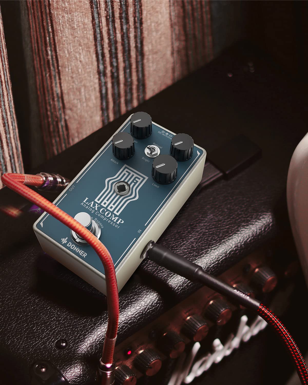 Foto 7 pulgar | Pedal Compresor Donner Lax Comp Para Guitarra Y Bajo - Venta Internacional.