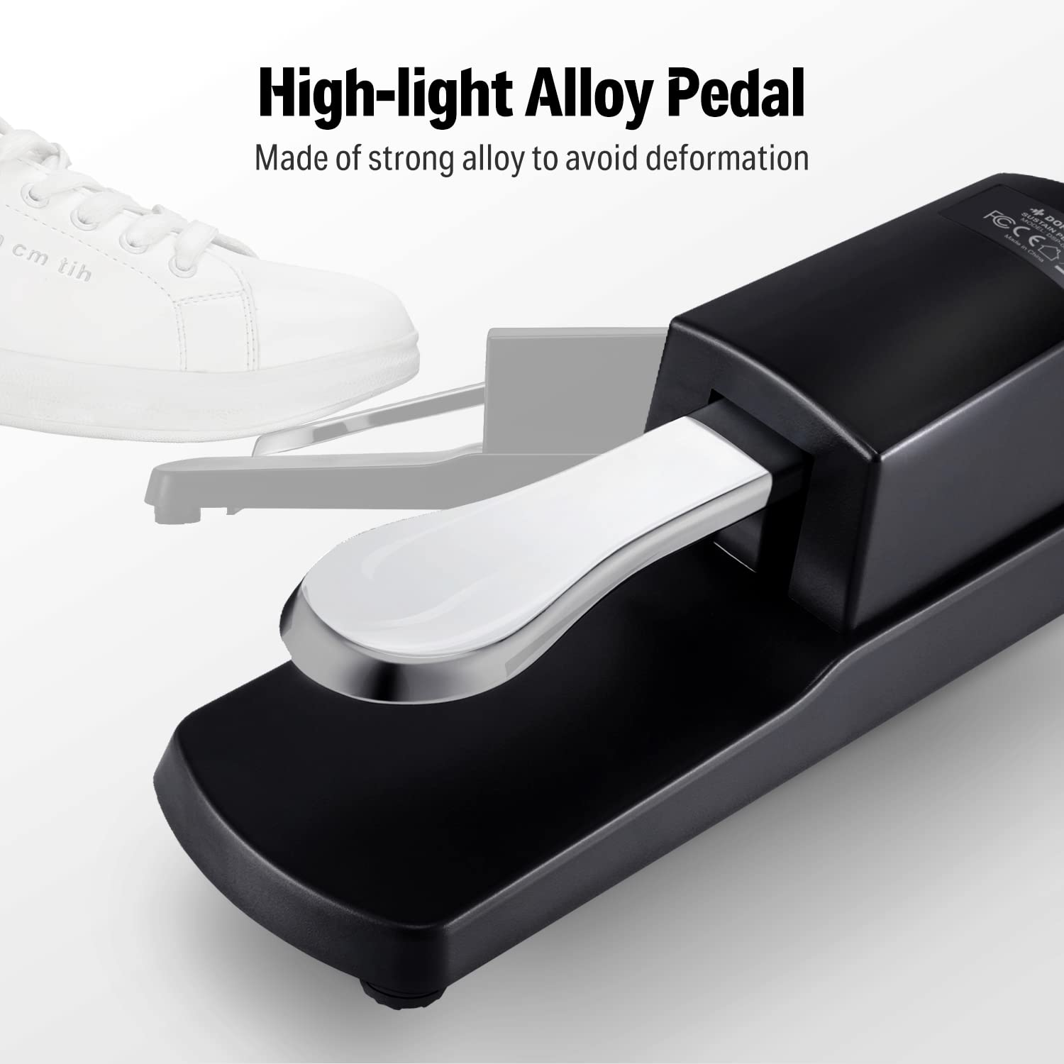Foto 4 | Pedal De Sostén Donner Dsp-001 Para Teclado Con Interruptor De Polaridad - Venta Internacional.