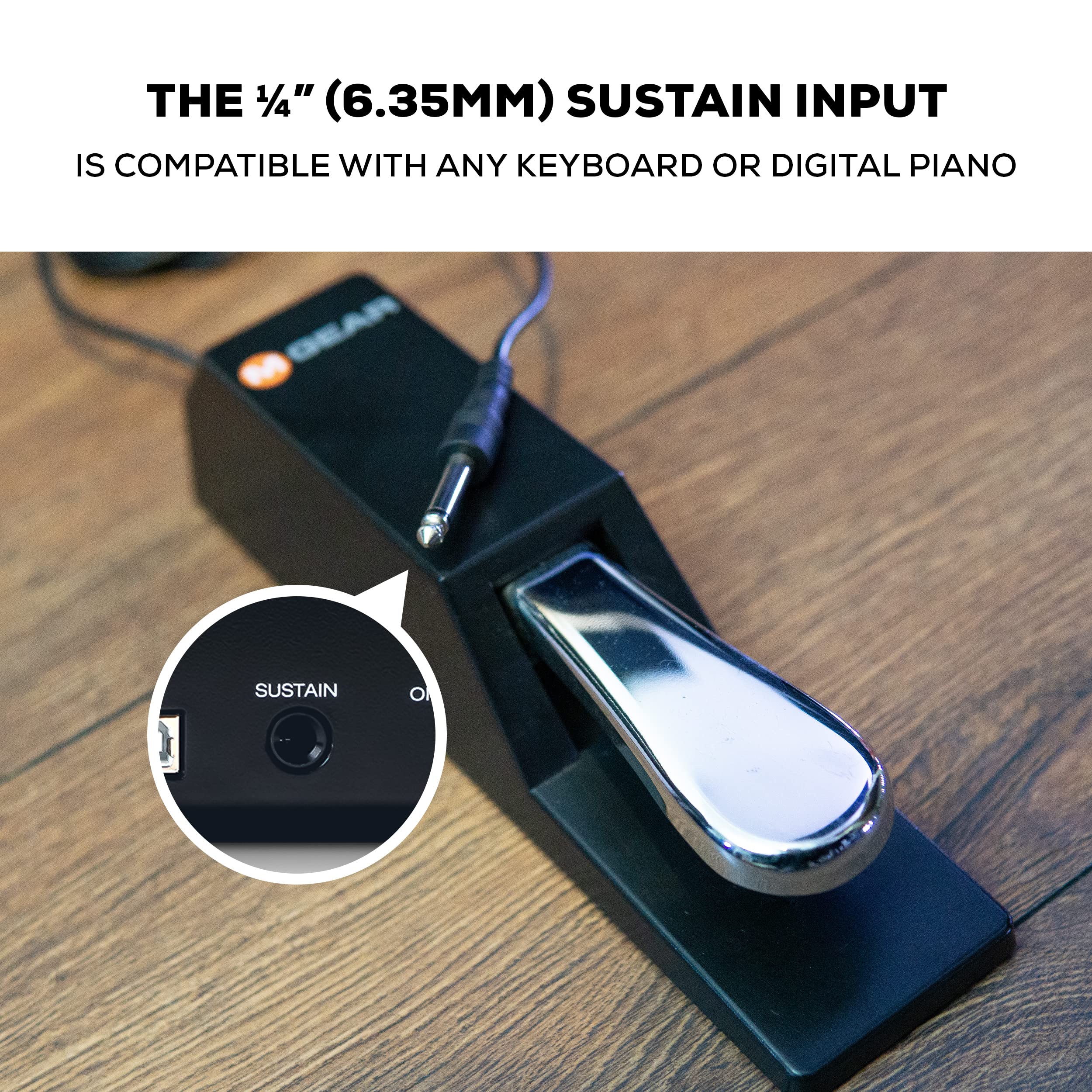 Foto 5 pulgar | Pedal Sustain M-audio Sp-2 Universal Para Teclados Midi - Venta Internacional.