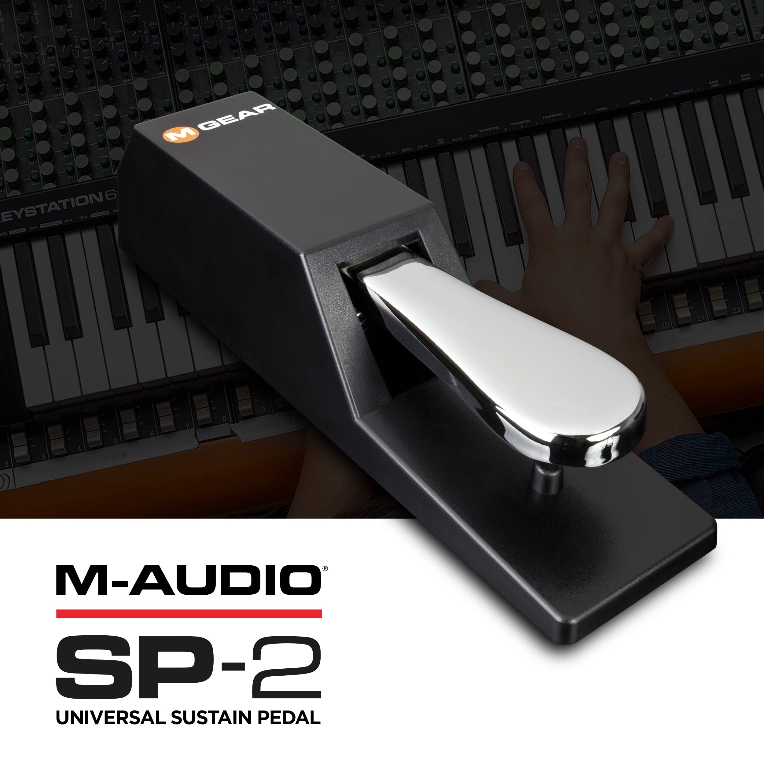 Foto 7 | Pedal Sustain M-audio Sp-2 Universal Para Teclados Midi - Venta Internacional.