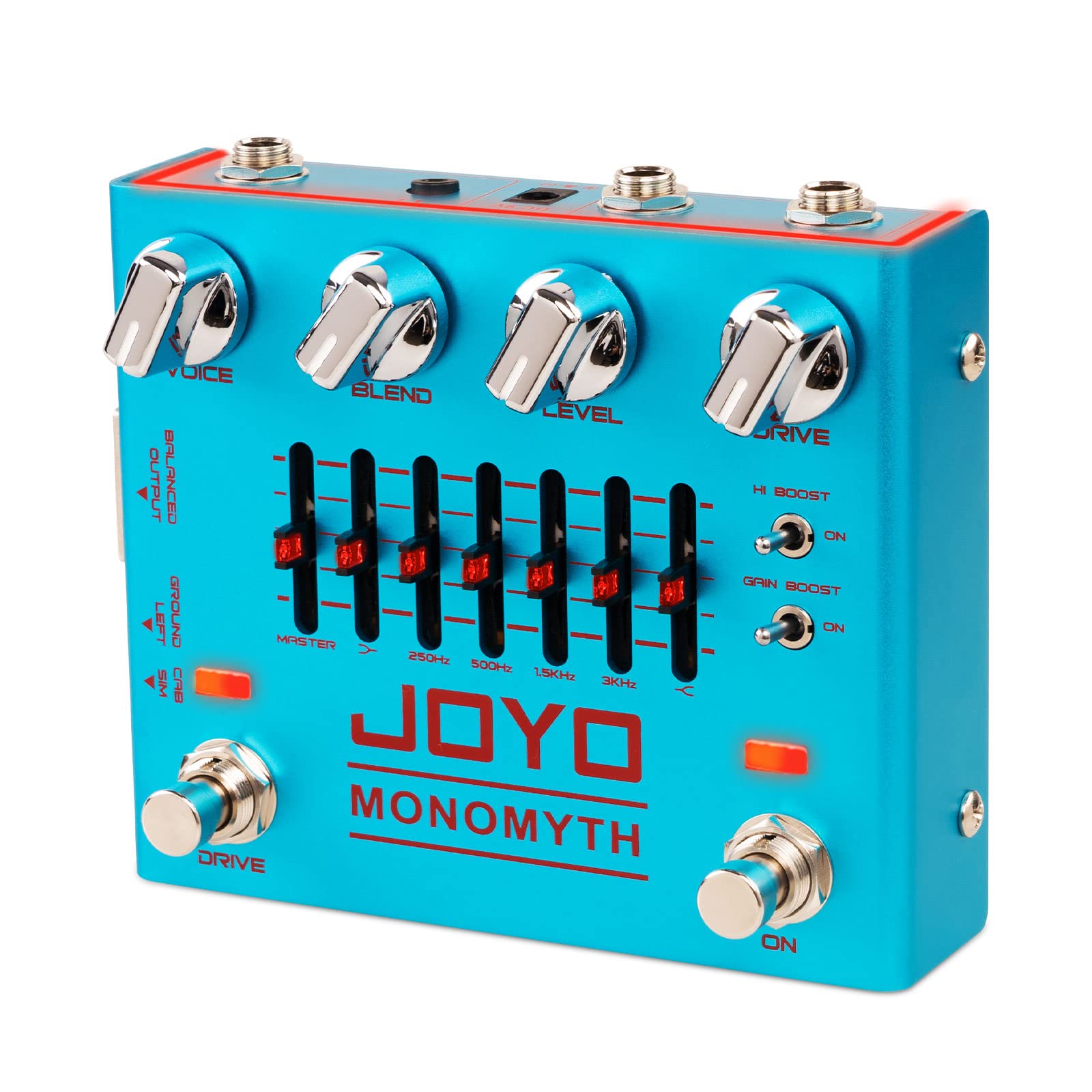 Foto 2 pulgar | Pedal Para Bajo Joyo Monomyth R-26 Overdrive Amp W/ Eq - Venta Internacional.