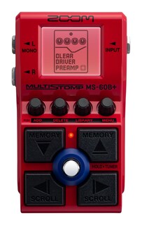 Foto 1 | Pedal De Efectos De Bajo Multistomp Zoom Ms-60b+ Con Más De 95 Efectos - Venta Internacional.