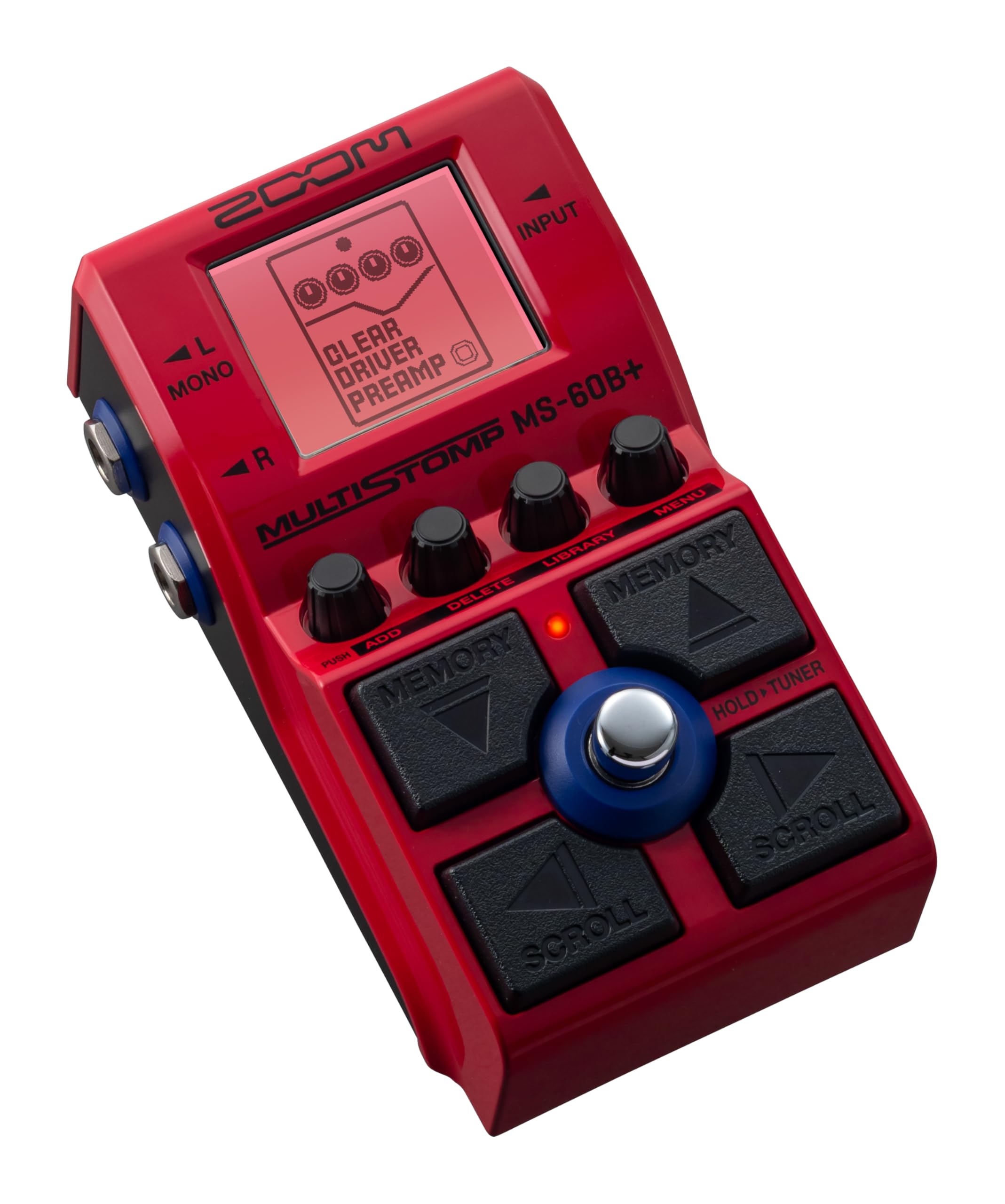 Foto 3 | Pedal De Efectos De Bajo Multistomp Zoom Ms-60b+ Con Más De 95 Efectos - Venta Internacional.