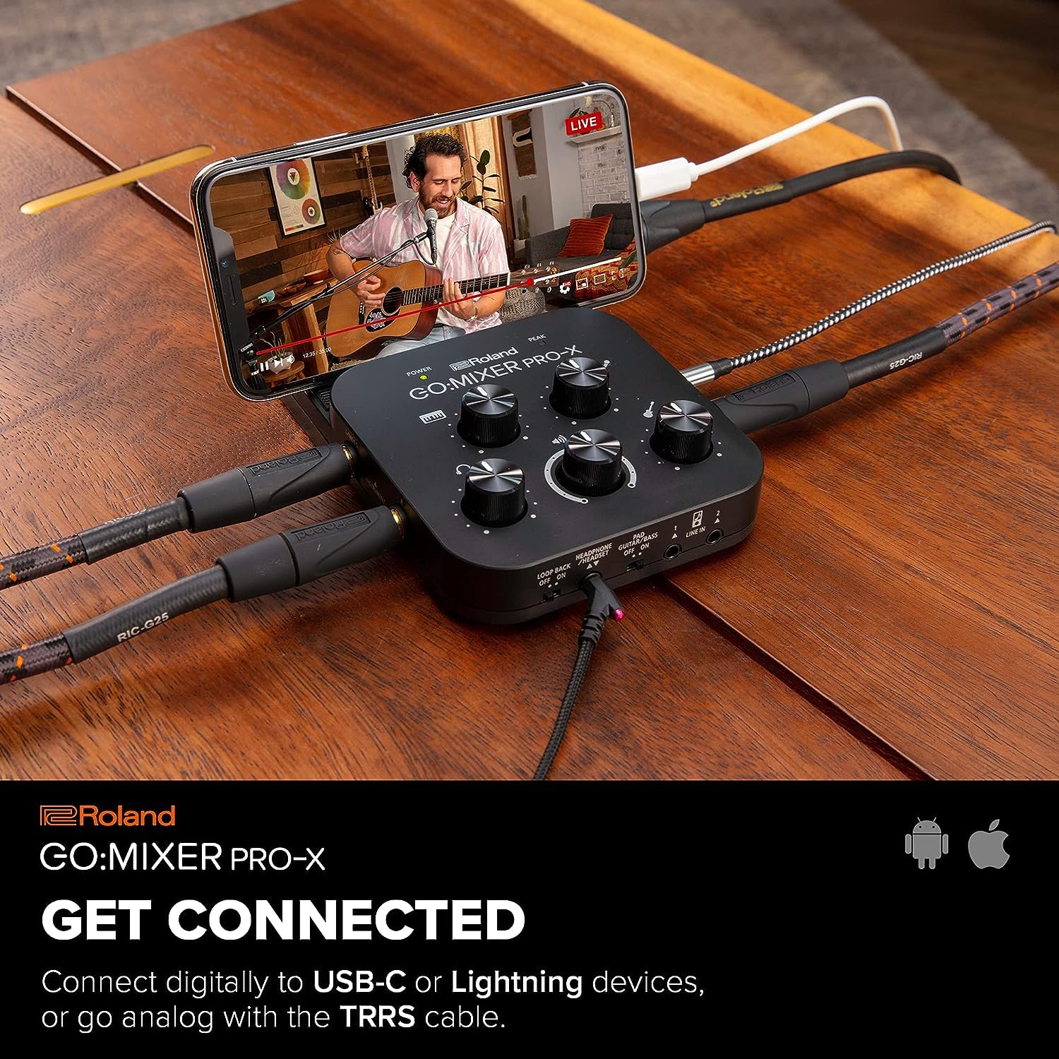 Foto 7 pulgar | Mezclador De Audio Roland Go:mixer Pro-x Para Smartphones - Venta Internacional.