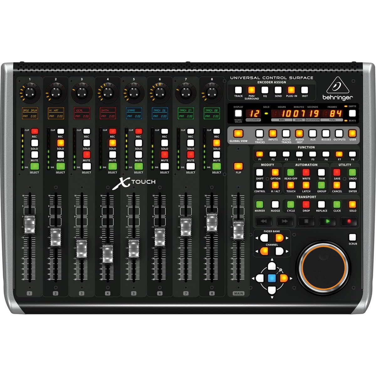 Foto 4 pulgar | Superficie De Control Behringer X-touch Universal Con 9 Atenuadores De Motor - Venta Internacional.