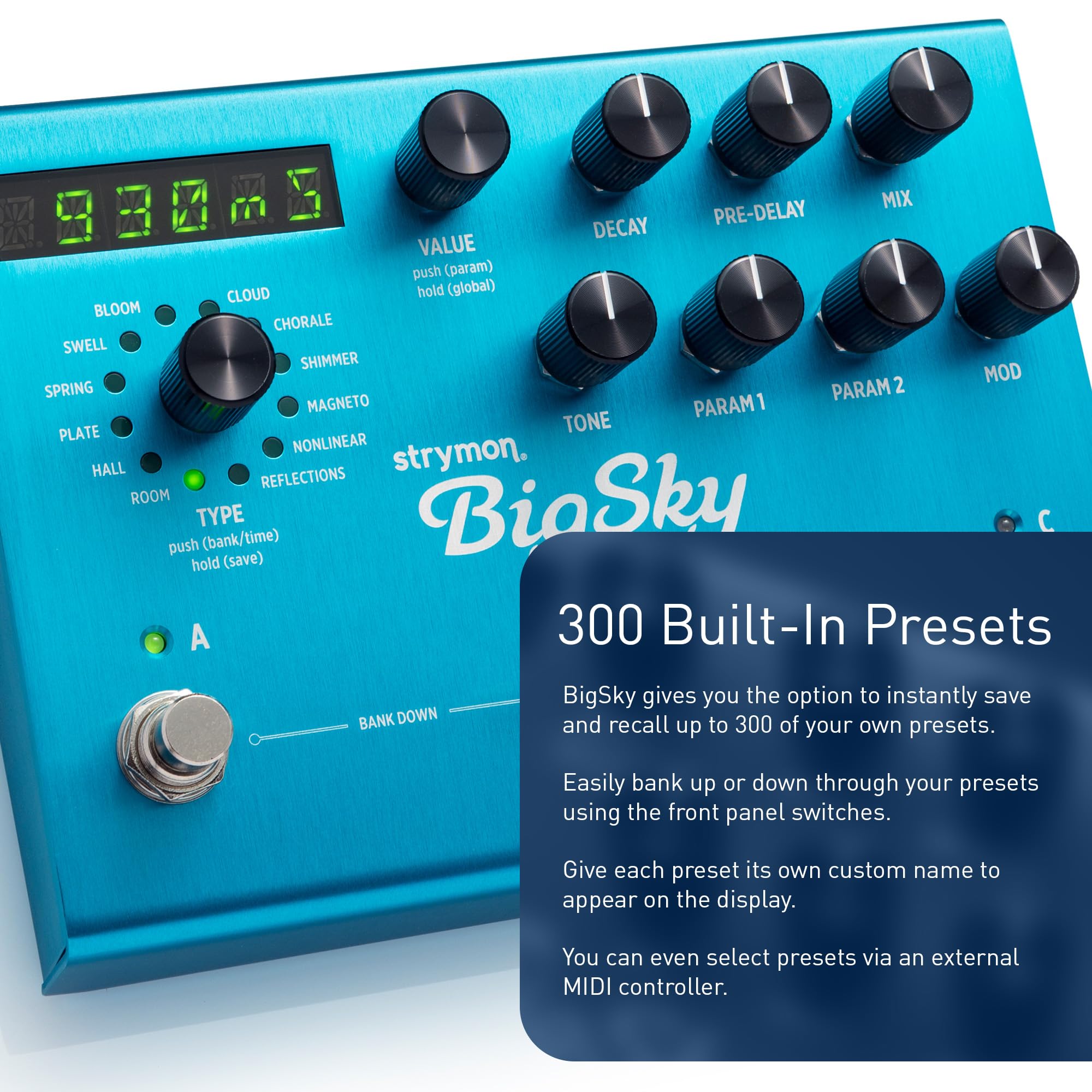 Foto 4 pulgar | Pedal De Efectos De Guitarra Strymon Bigsky Multi Reverb Machine - Venta Internacional.