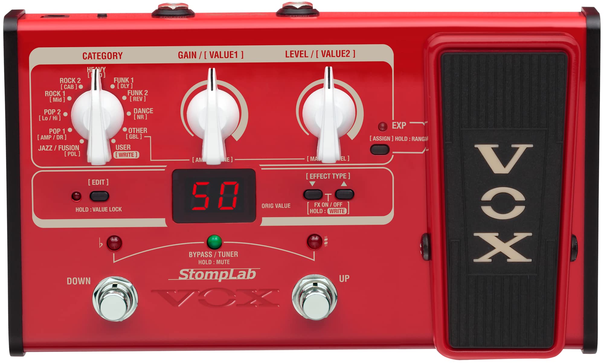 Foto 1 | Pedal De Modelado Multiefectos Vox Stomplab 2b Para Bajo - Venta Internacional.