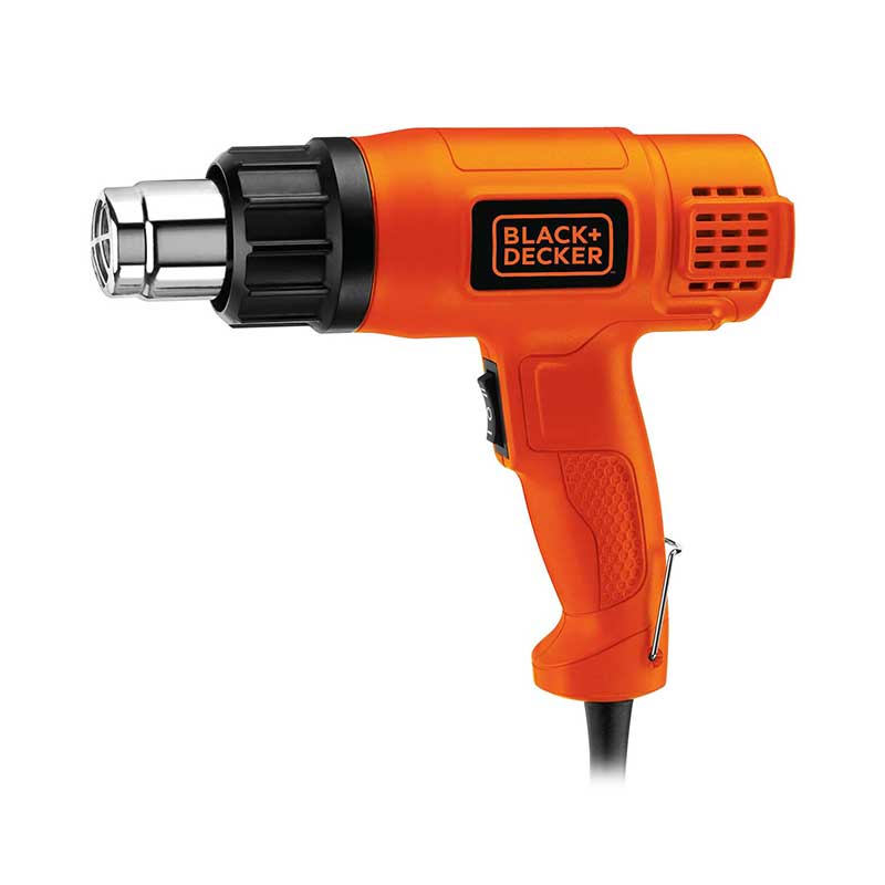 Pistola de Calor Black+Decker Hg1500 + Soporte Pistola De Calor 4 Acces