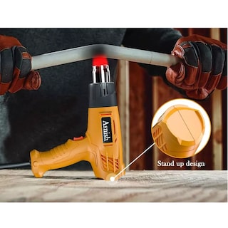 Foto 2 | Pistola De Calor De 2000w Temperatura Regulable 4 Boquillas Eo Safe Imports Esi-12558 Amarillo