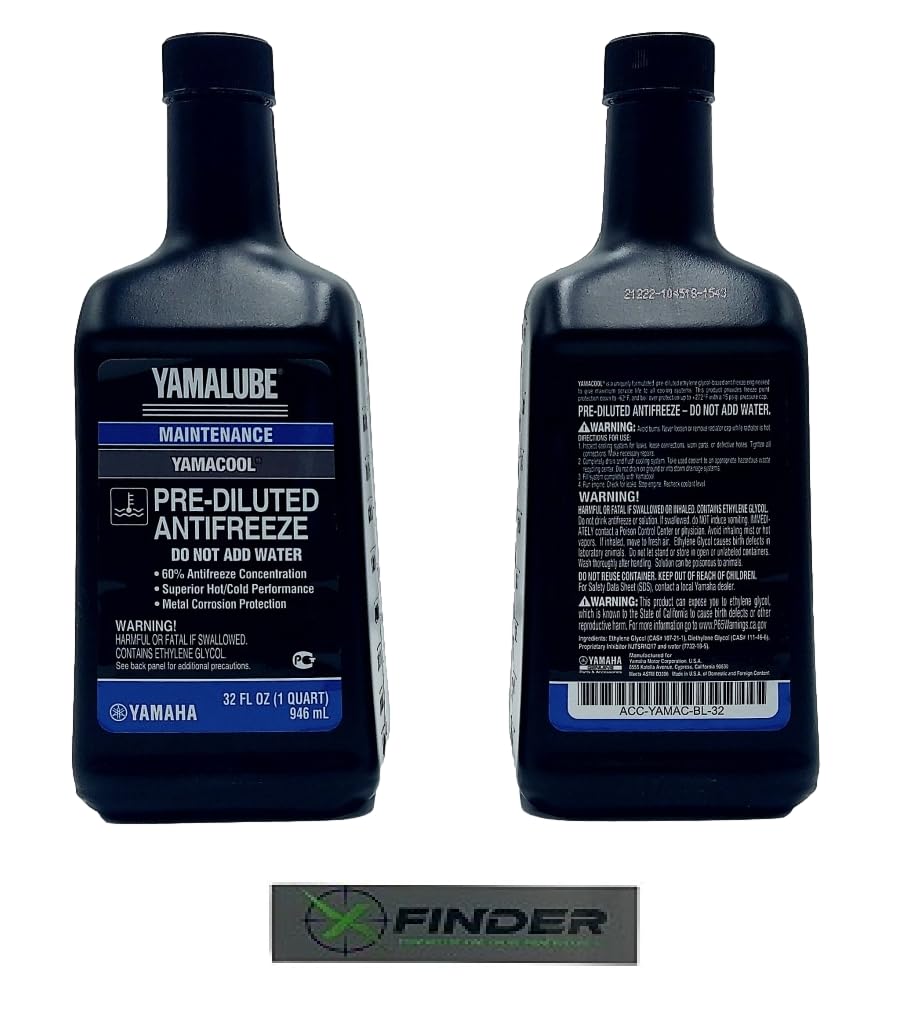 Foto 3 pulgar | Anticongelante Yamaha Yamalube Acc-yamac-bl-32 Prediluido, 2 Litros - Venta Internacional.