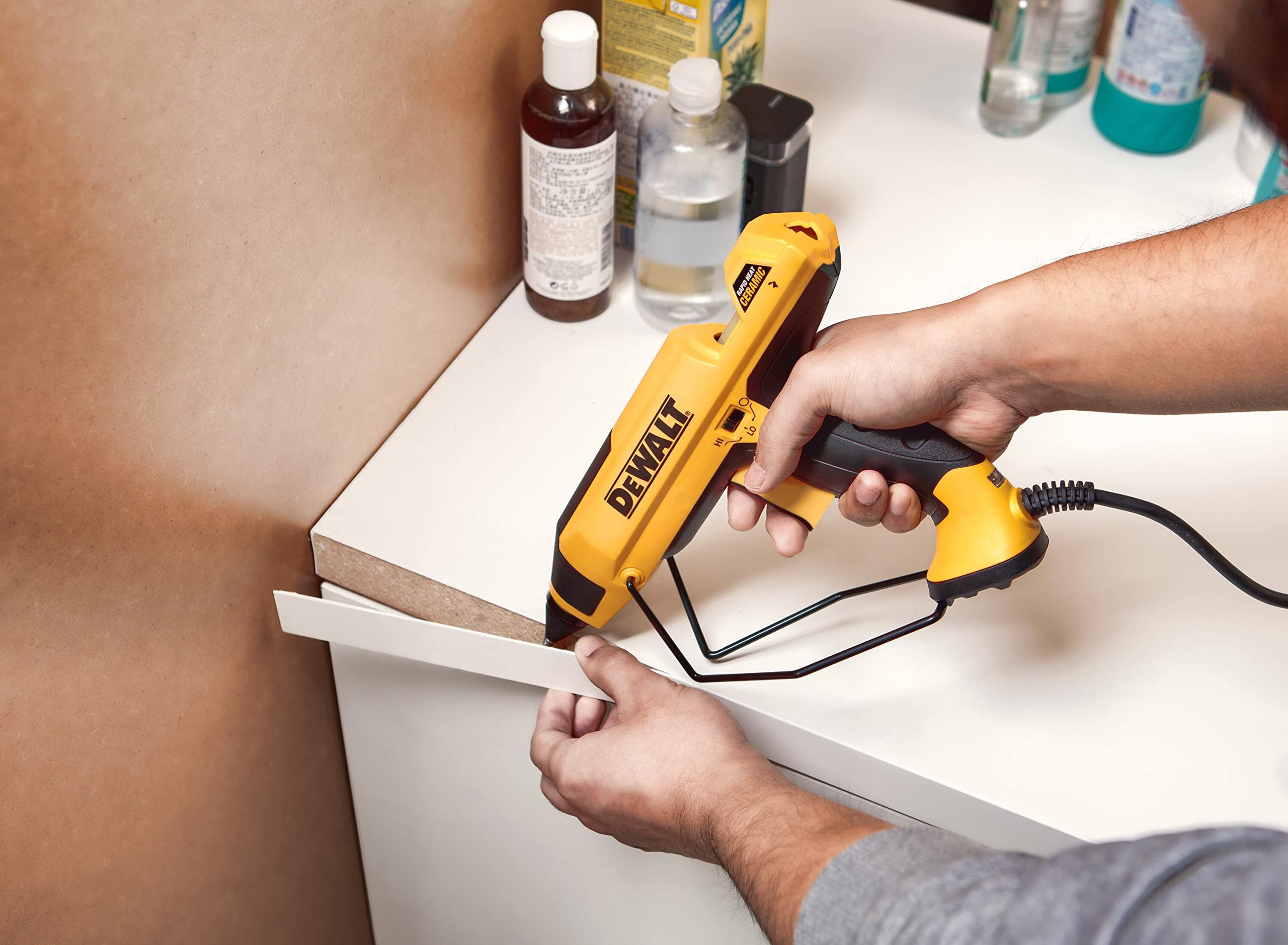 Foto 3 pulgar | Pistola De Pegamento Dewalt Pro De Cerámica De Doble Temperatura 275f/445f - Venta Internacional.