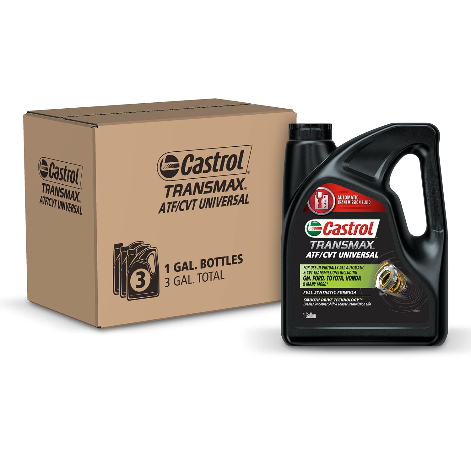 Foto 1 | Aceite De Transmisión Castrol Transmax Atf/cvt Universal 3x4l - Venta Internacional.