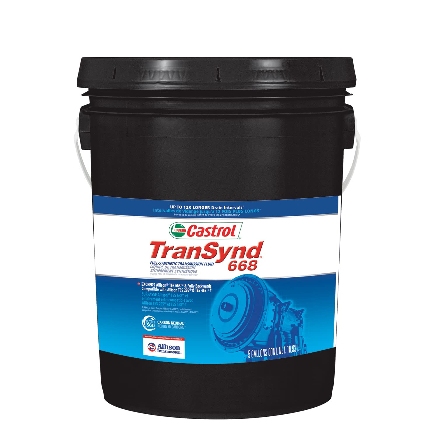 Foto 1 | Fluido De Transmisión Automática Castrol Transynd 668 18.9l - Venta Internacional.