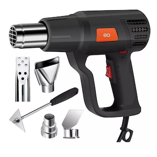 Foto 2 | Pistola De Calor De 2000w Temperatura Regulable Eo Safe Imports Esi-5925-1 Negro