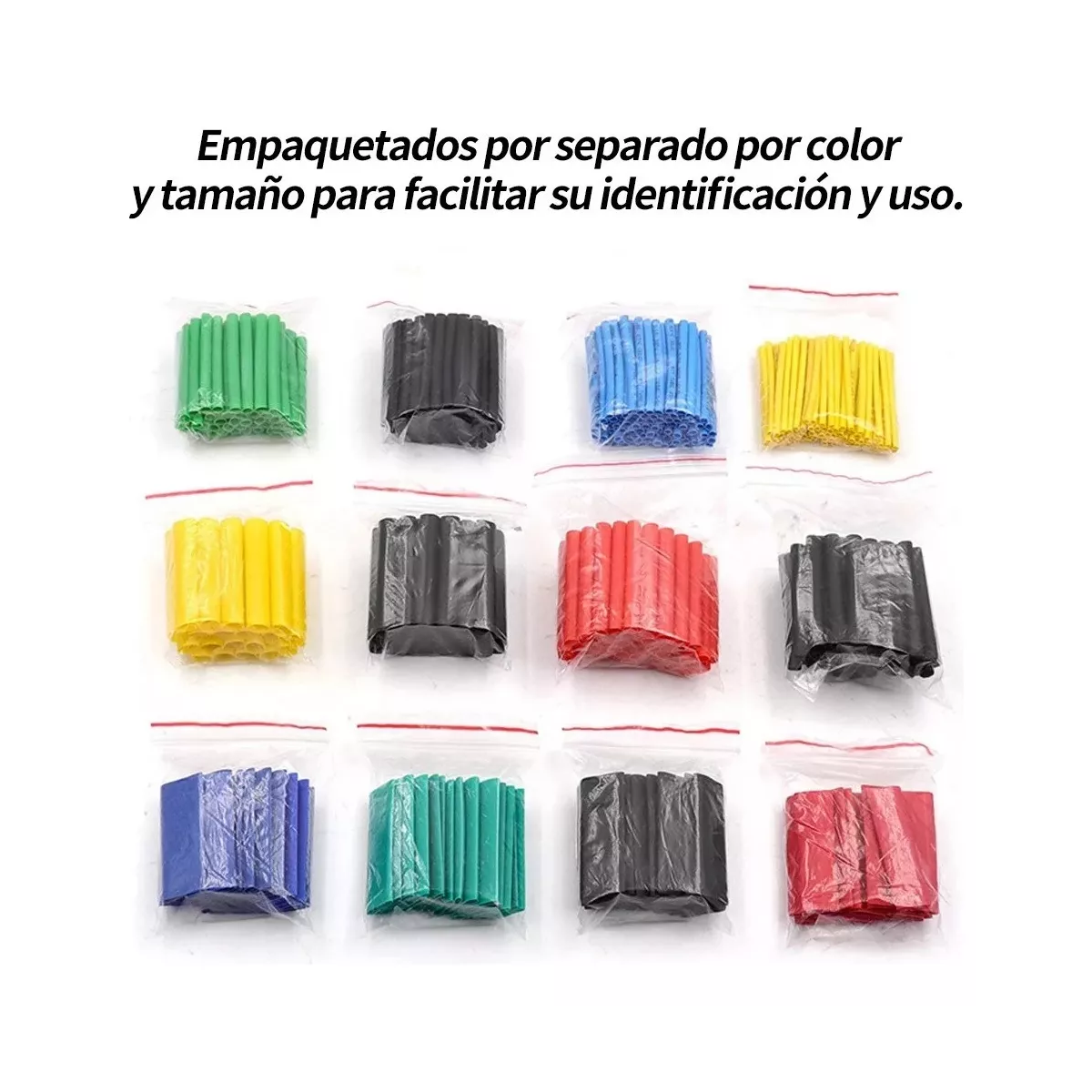 Foto 3 pulgar | Pistola De Calor Portátil Y 530 Tubos Termorretráctiles Eo Safe Imports Esi-10989-1 Negro