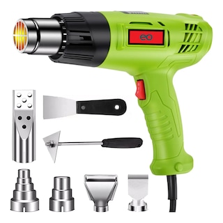 Foto 2 | Pistola Eléctrica Calor Temperatura Ajustable 2000w Eo Safe Imports Esi-19046 Verde