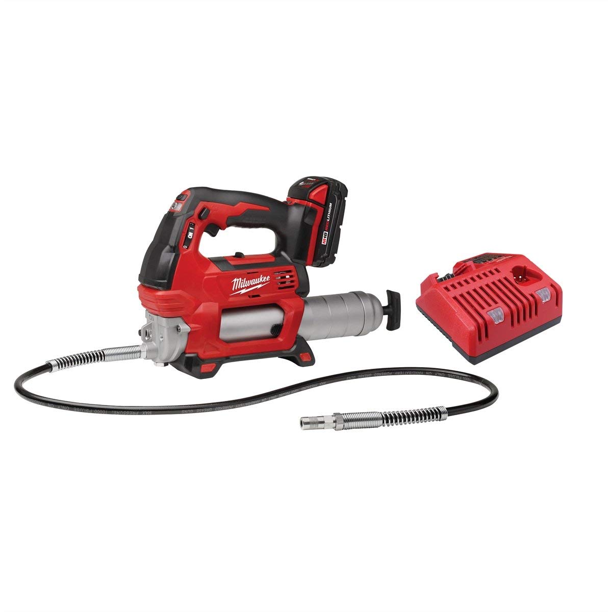 Foto 2 pulgar | Pistola Engrasadora Milwaukee Electric Tool M18 2646-21ct, Kit - Venta Internacional.