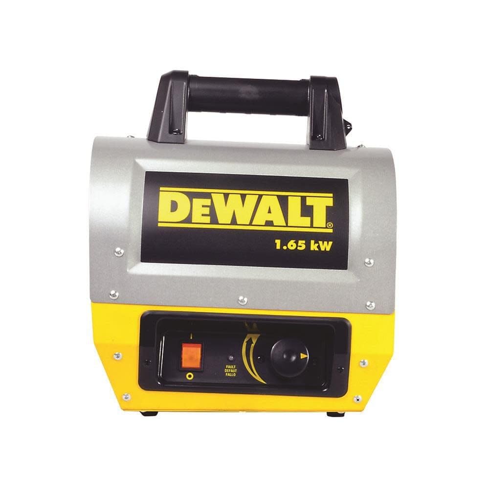 Foto 2 pulgar | Calentador Portátil Eléctrico De Aire Forzado Dewalt F340635 1,65 Kw - Venta Internacional.