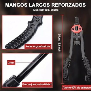 Foto 3 | Remachadora Manual para Tuercas Eo Safe Imports ESI-7304 color Negro 35 Piezas