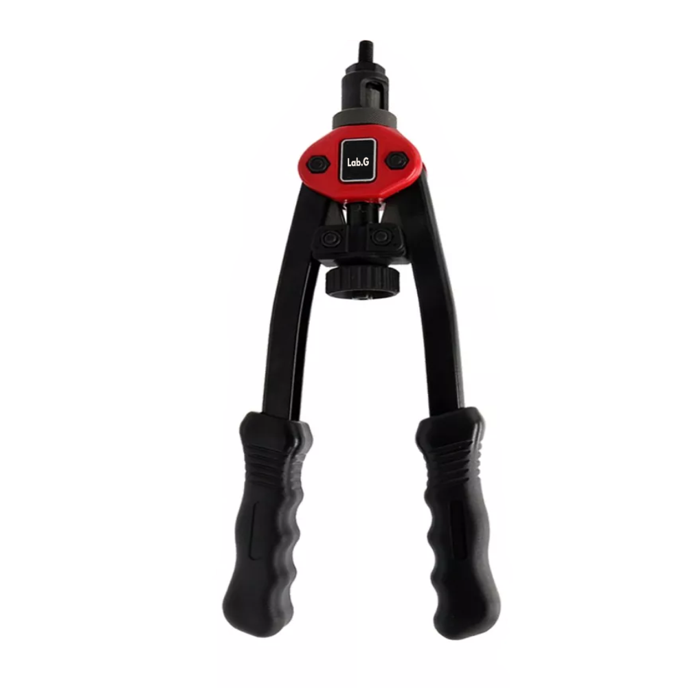Remachadora Para Tuercas De Manual Profesional Remache Negro 12 Pz