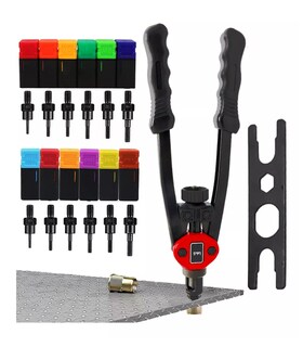 Foto 2 | Remachadora Para Tuercas De Manual Profesional Remache Negro 12 Pz