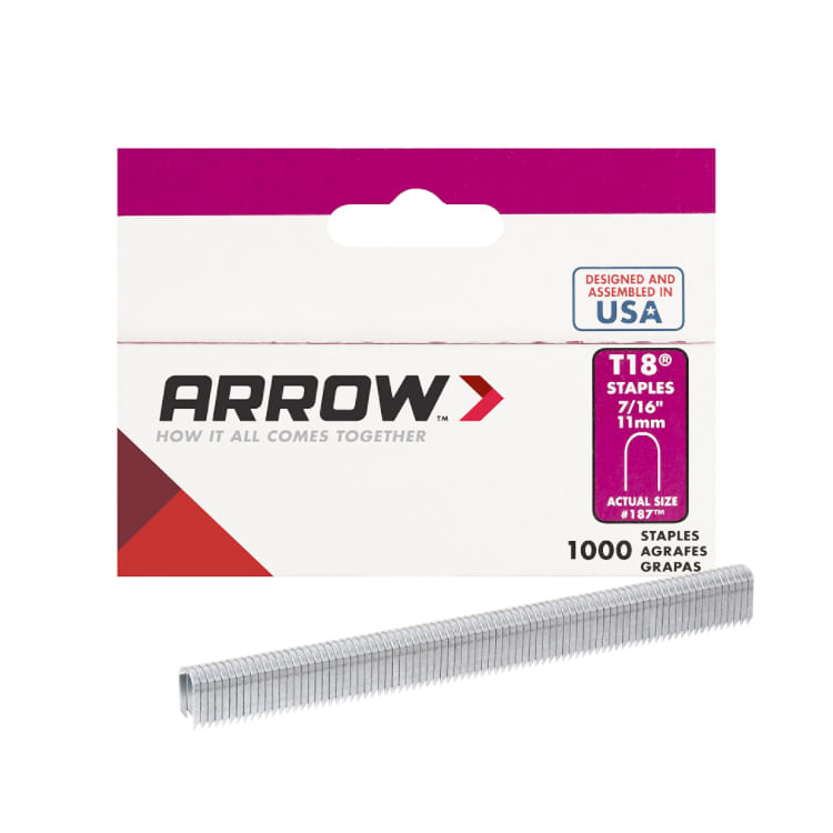 Foto 1 | Grapa Ondulada Arrow Fastener 187 11mm