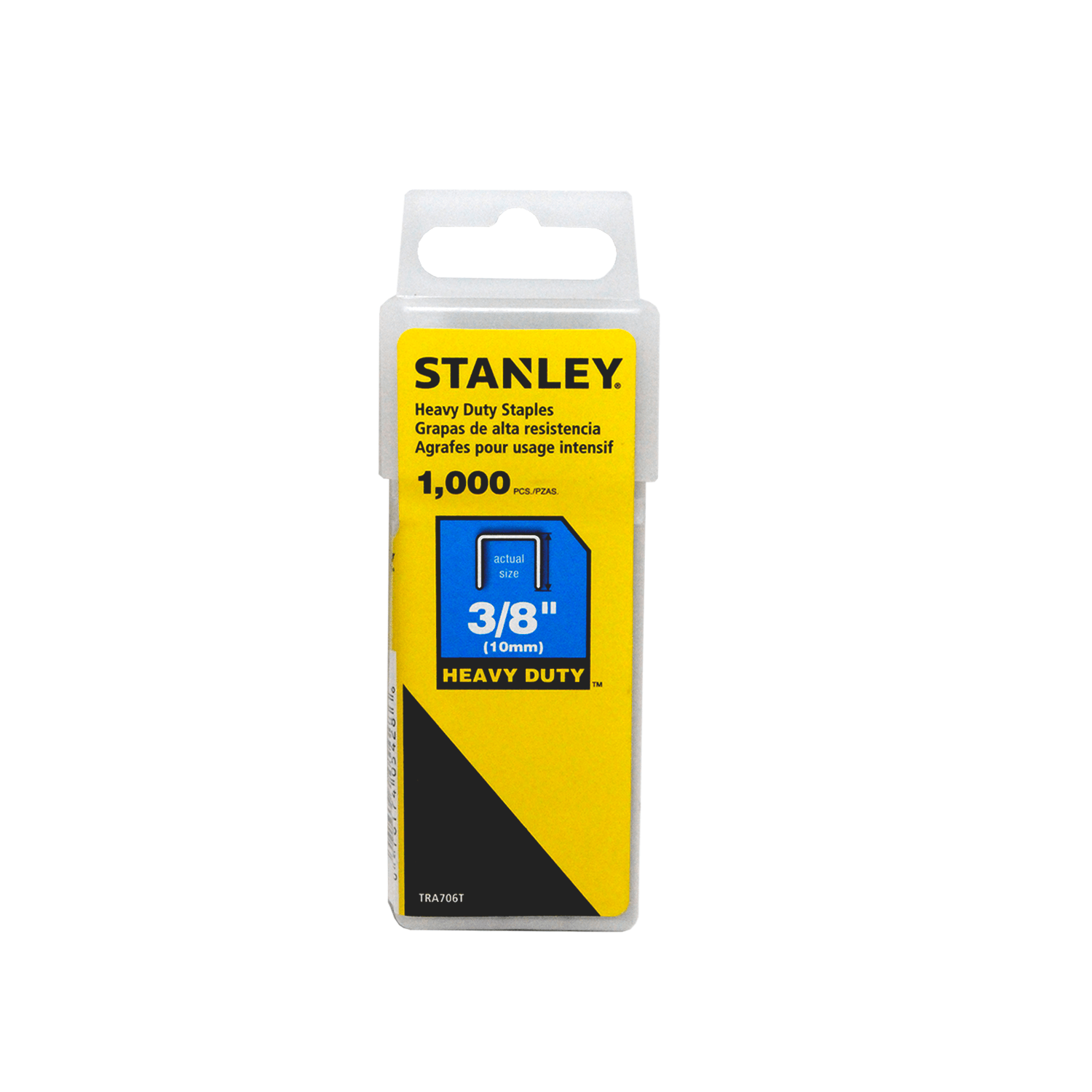 Foto 2 pulgar | Grapas Para Trabajo Pesado 3/8 Pulg Stanley Tra706t 1000 Pz