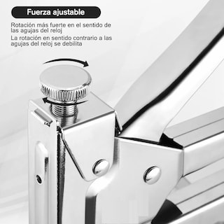 Foto 5 | Kit Grapadora Tipo Pistola con 4800 Grapas para Tapicería Eo Safe Imports Esi-7293 color Plata