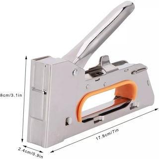 Foto 4 | Grapadora Tipo Pistola para Tapicería con 4800 Grapas Eo Safe Imports Esi-7291 color Plata