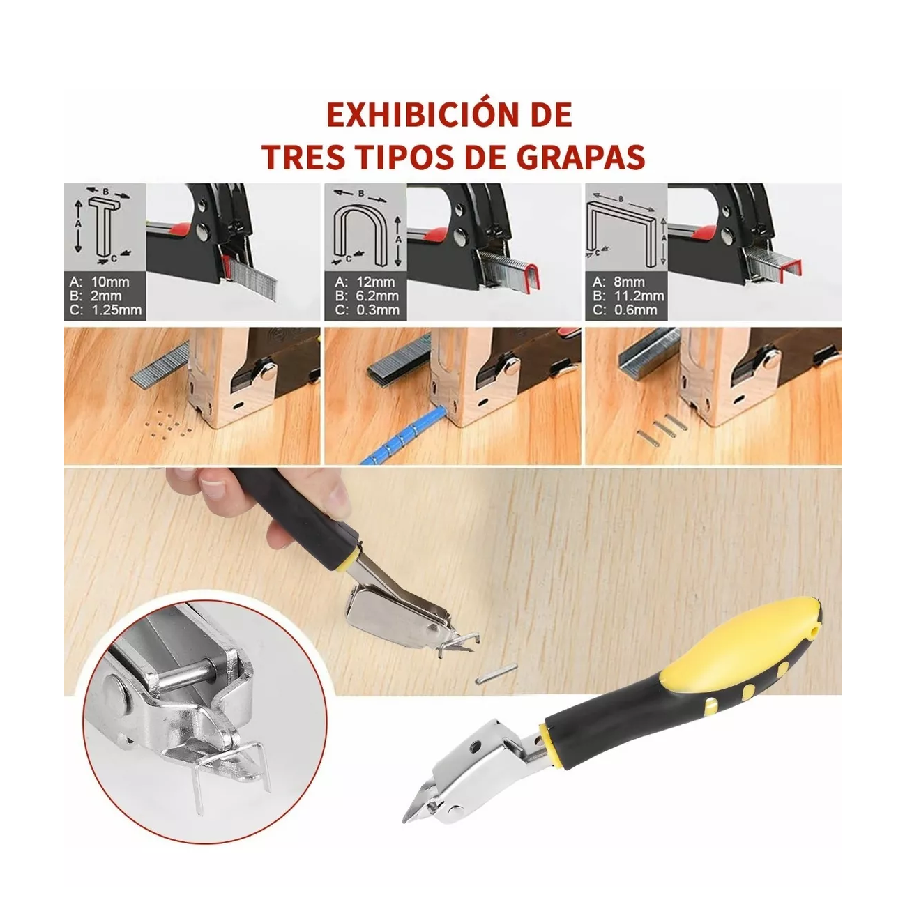 Foto 5 pulgar | Engrapadora para Tapiceria Belug 3 en 1