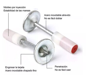 Foto 3 | Clavos Multipropósito Belug para Tubería de Agua 100 Piezas
