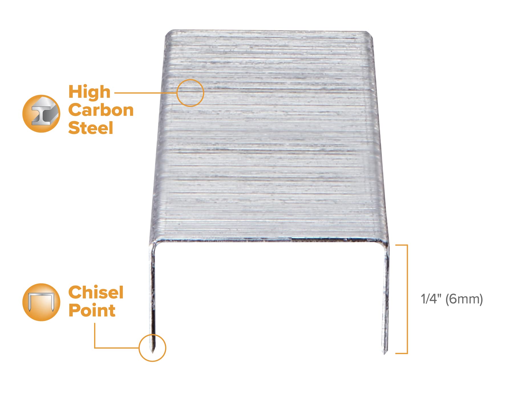 Foto 2 | Cinta Completa Staples Bostitch Office Premium Standard 1/4 X 5000 - Venta Internacional.