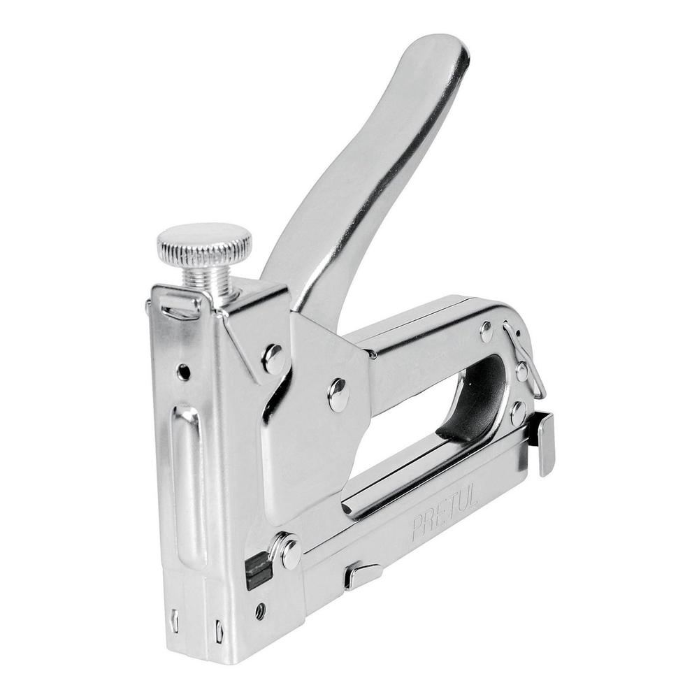 Foto 2 pulgar | Engrapadora Tipo Pistola Uso Doméstico Pretul 1/4 5/16 3/8