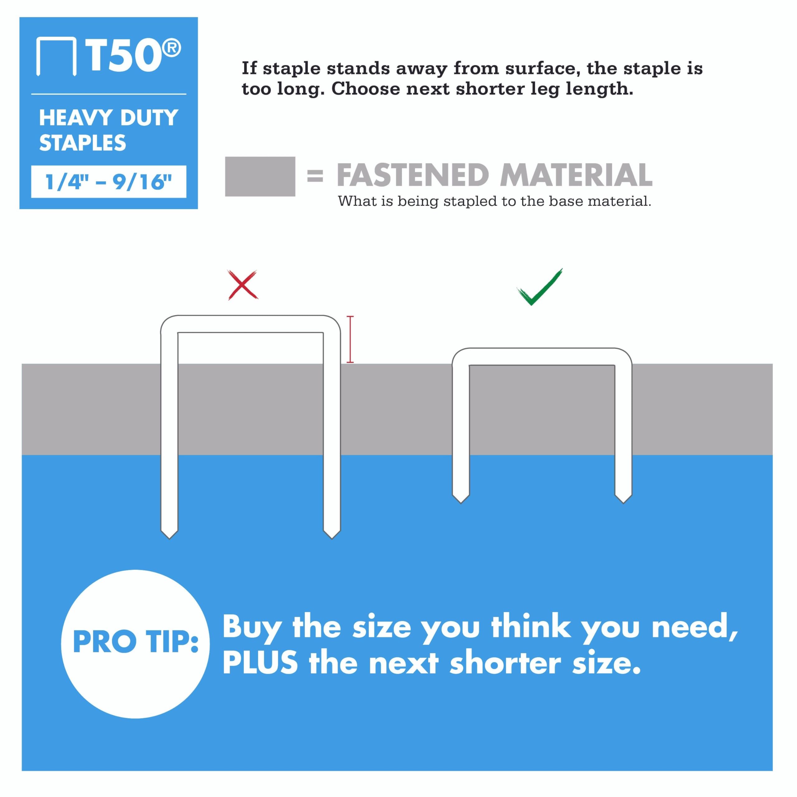 Foto 7 pulgar | Staples Arrow Fastener 505ip Heavy Duty T50 De 5/16 Pulgadas  Paquete De 5000 - Venta Internacional.