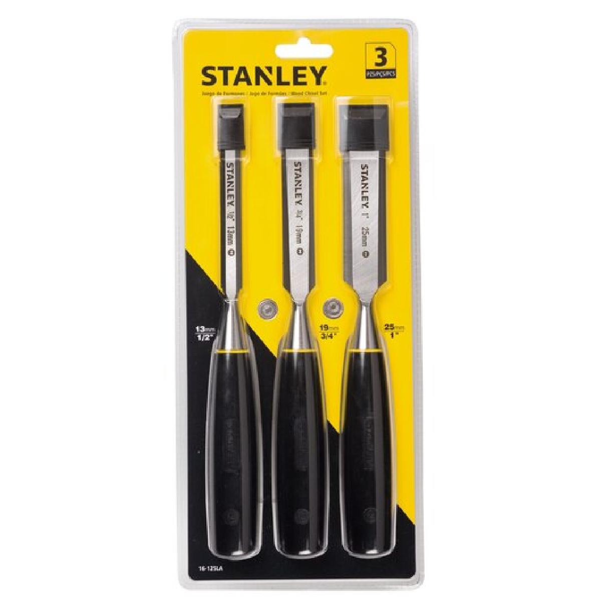 Foto 4 pulgar | Juego de Formones para Madera Serie 5000 Stanley 16-125la