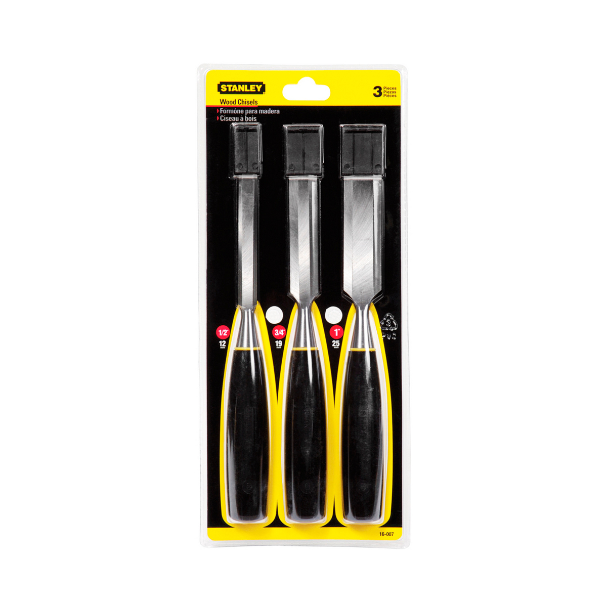 Foto 5 pulgar | Juego de Formones para Madera Serie 5000 Stanley 16-125la