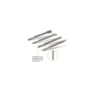Foto 2 | Kit Cincel Taladro Rotomartillo Concreto Gurbia 25cm 4pz Eo Safe Imports Esi-13339 Plata