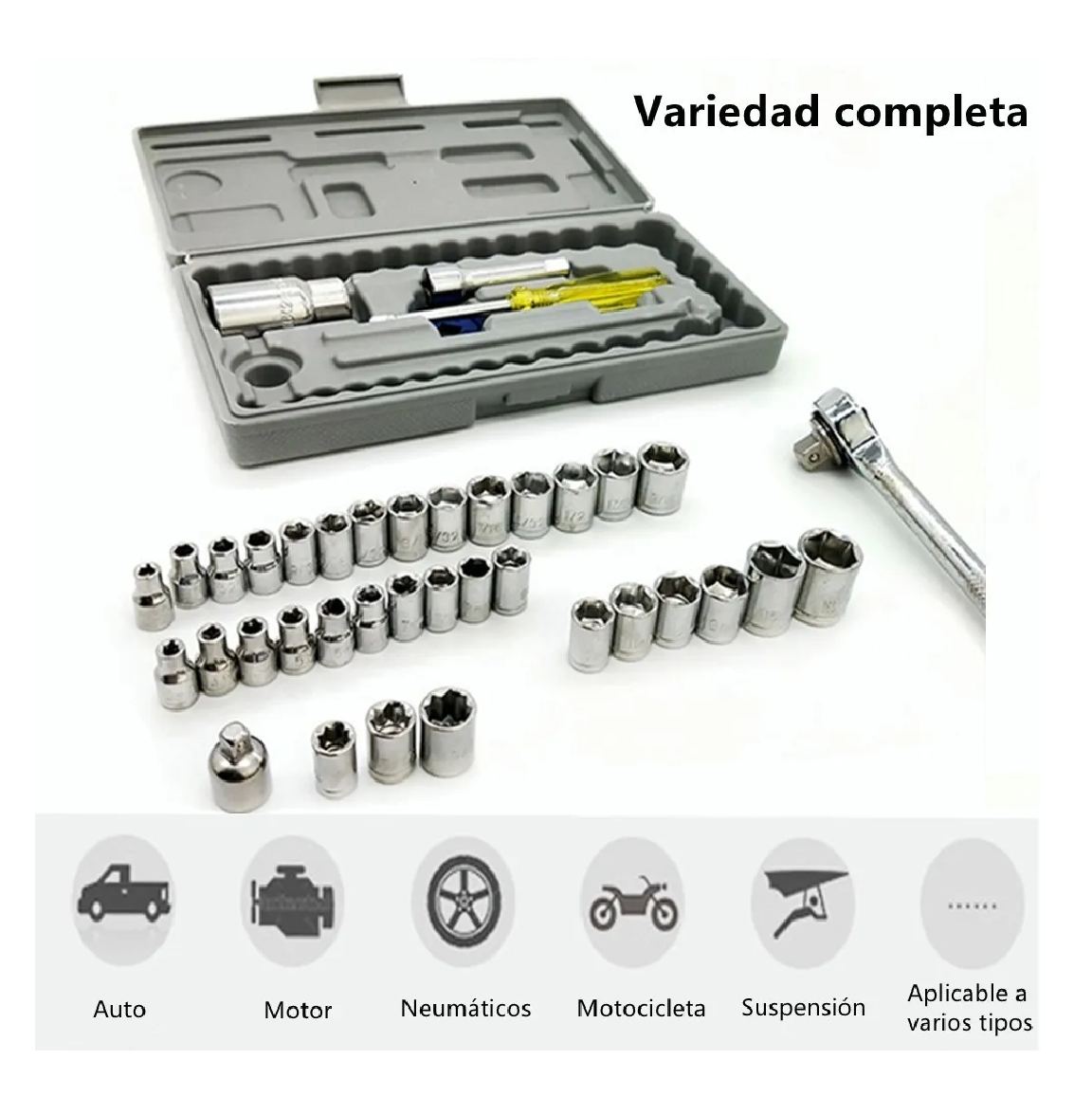 Foto 4 pulgar | Juego De Herramientas Mecánicas Automotriz/moto Eo Safe Imports Esi-245