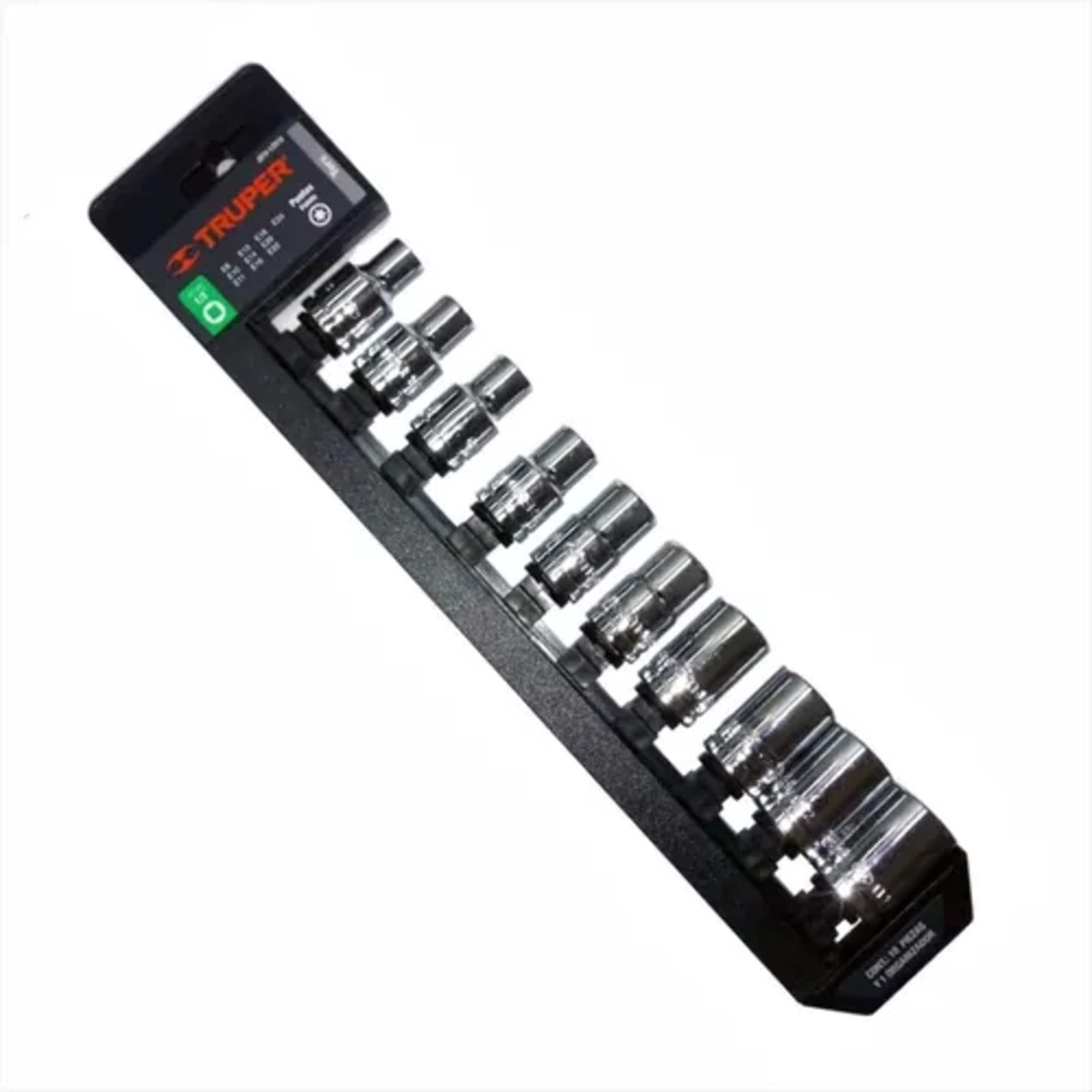 Juego de 10 Dados Truper 10026 Cuadro 1/2' Torx $999