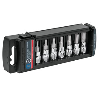 Foto 1 | Juego de 7 Dados Truper JPH-3/8X7P color Negro Punta Hexagonal STD Cuadro 3/8'