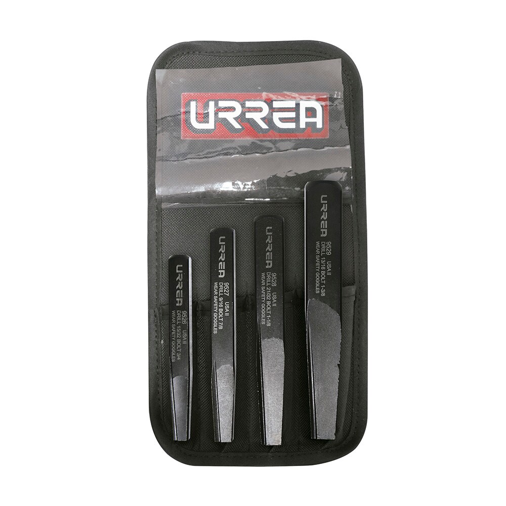 Juego Urrea de 4 Piezas Extractores Rectos para Tornillos Tubo $1,899