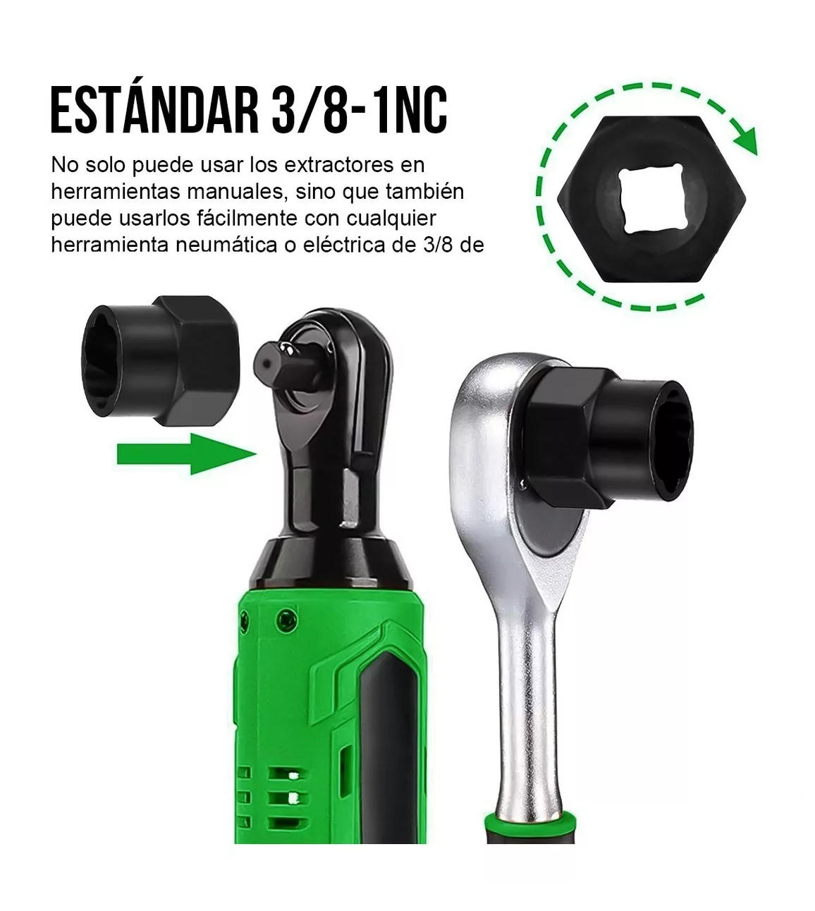 Foto 4 pulgar | Extractor de Tornillos SHAWTY 11 Pzs Estuche color Plata