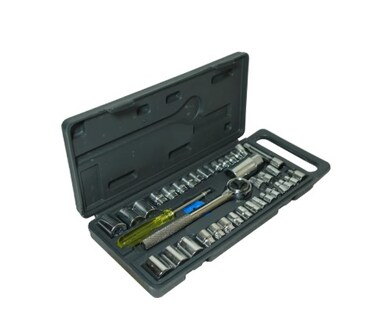 Foto 1 | Autoclear Mm Y Std 1/4'' Y 3/8'' Matracas Y Dados 40 Piezas American Power