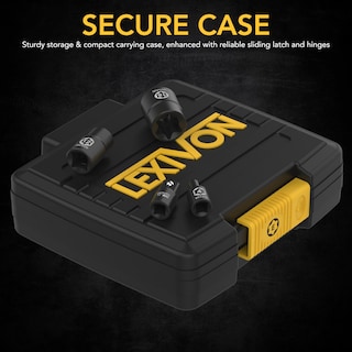 Foto 3 | Juego De Enchufes Lexivon E-torx, 13 Piezas, Hembra Star Socket E4 - E20 - Venta Internacional.