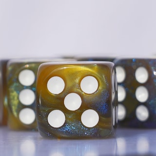 Foto 4 | Juego De Dados Acrílicos De 16 Mm, 10 Piezas, Para Juegos De Mesa Rpg Mtg Dnd - Venta Internacional.