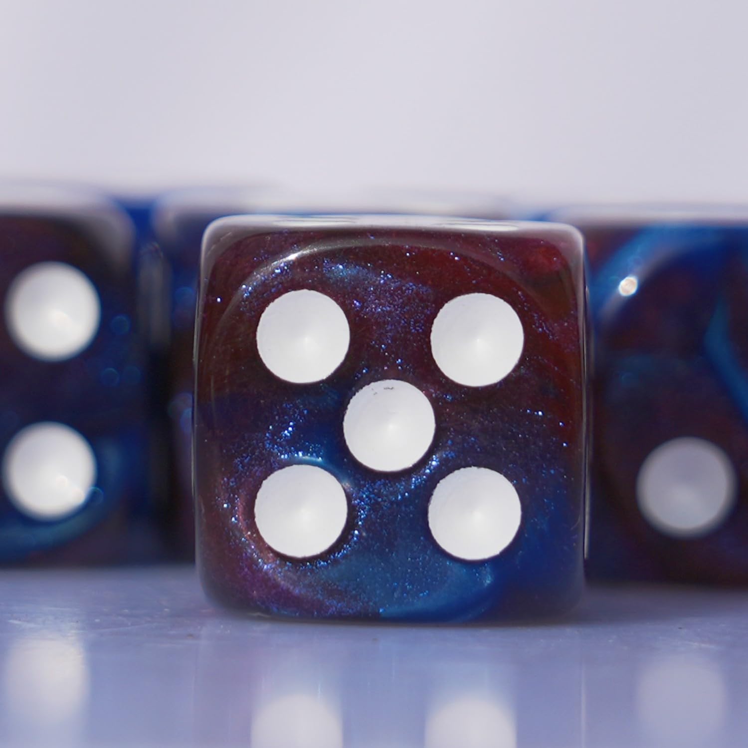 Foto 5 pulgar | Juego De Dados Acrílicos De 16 Mm, 10 Piezas, Para Juegos Rpg Mtg Dnd - Venta Internacional.