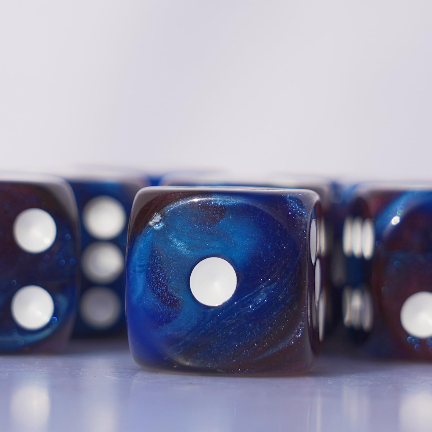 Foto 6 pulgar | Juego De Dados Acrílicos De 16 Mm, 10 Piezas, Para Juegos Rpg Mtg Dnd - Venta Internacional.