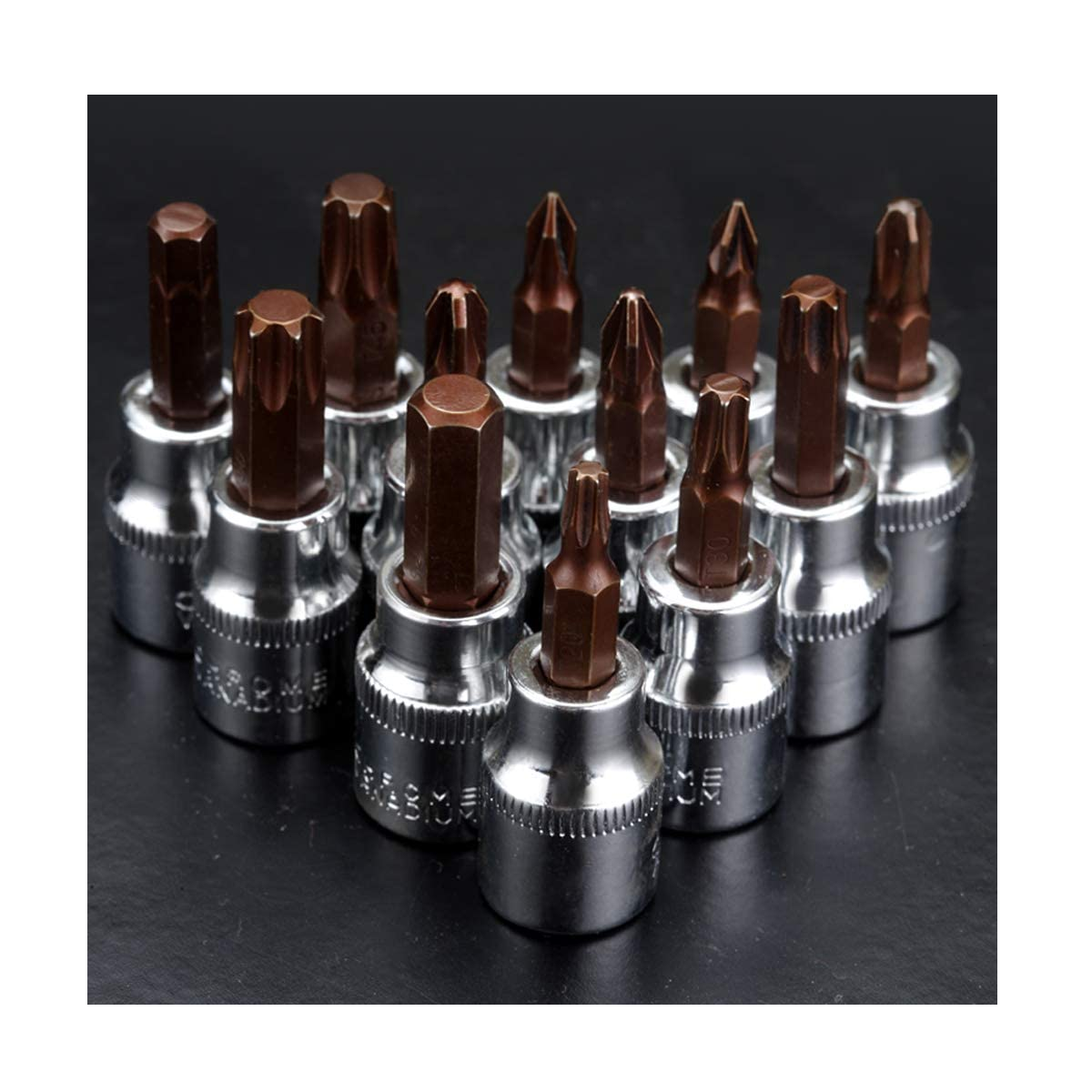 Foto 4 pulgar | Juego De Herramientas Mecanica Dados Acerokit46 Pzas Eo Safe Imports Esi-5261-1 Negro