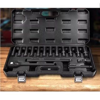 Foto 3 | Juego De Dados Alto Impacto De Aire De 1/2 16 Piezas Eo Safe Imports Esi-12366-1 Negro