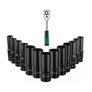 Foto 1 | Kit De Llaves Vaso 1/2 Mecanica C/llave Carraca 14pz Eo Safe Imports Esi-7105-1 Negro